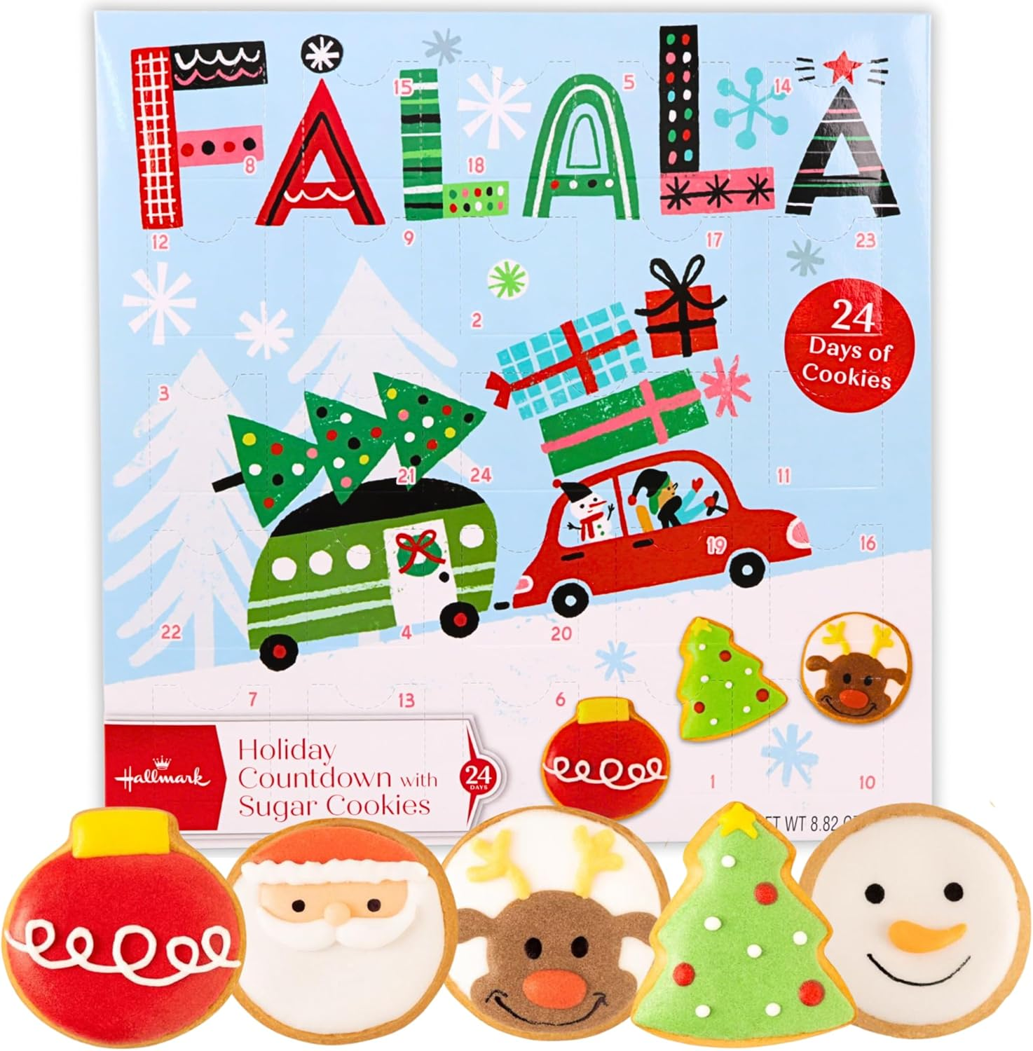 Galerie Sugar Cookie Advent Calendar 2025, Hallmark Countdown to Christmas Holiday Activity image number 3