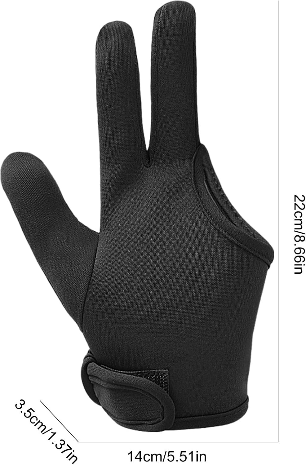 Curling Wand Gloves 3 Finger Elastic Heat Resistant Iron Machine Washable Comfortable Professional Hair Styling Tools for Straighteners image number 3