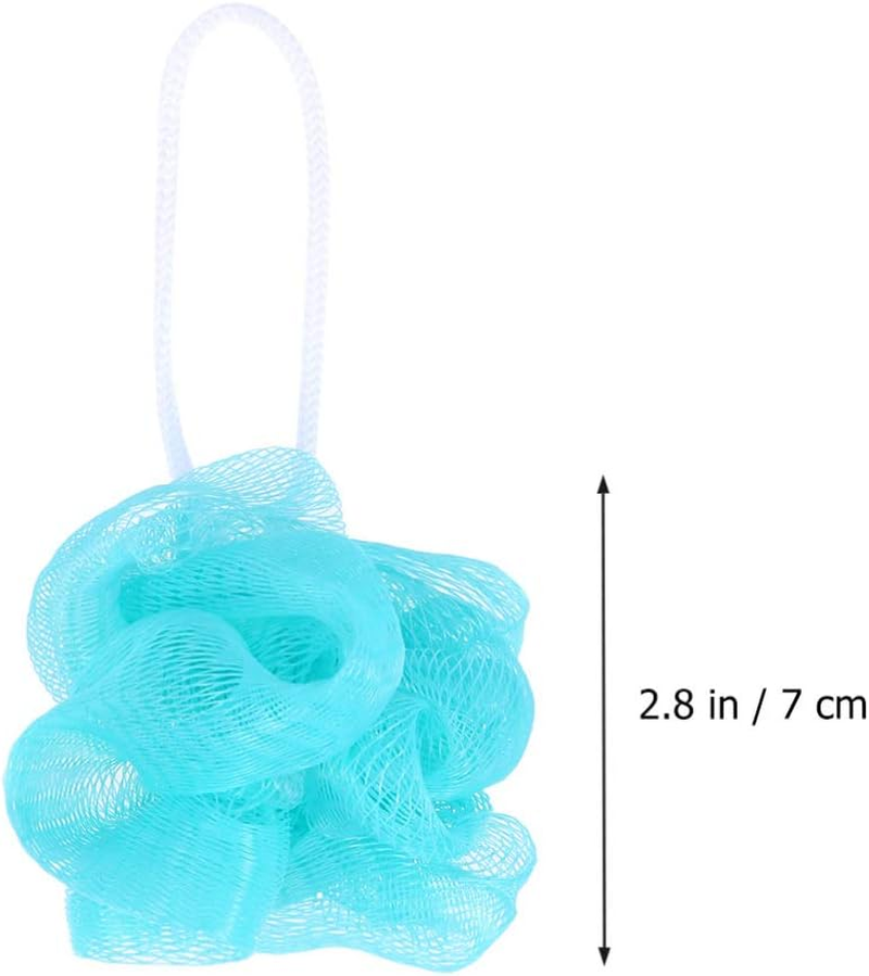 Cabilock 10Pcs Bath Balls Set for Exfoliating Skin Made of Mesh Bath Sponge for Shower Cleaner and Bathing Experience Also Works as Beauty Sponge and Shower Scrub Random Color image number 4