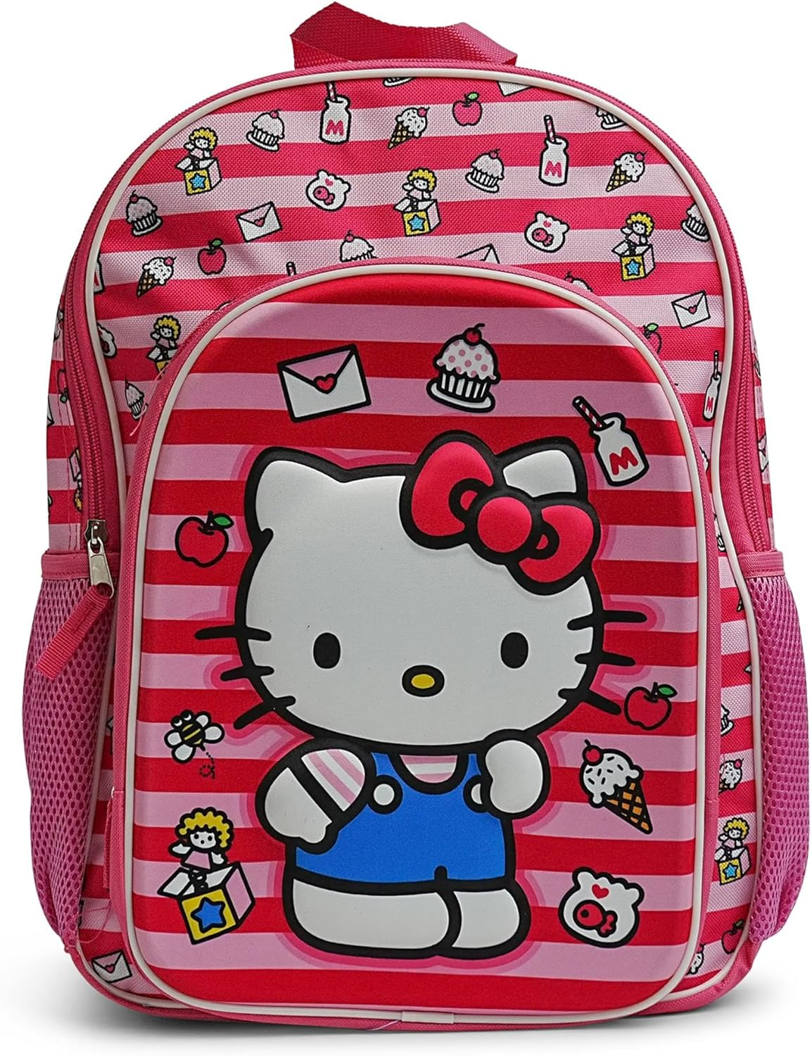 Fast Forward Hello Kitty 16" Backpack with Molded Front Pocket and Printed Straps with 24Pk Crayons for Girls - Perfect for Any Occasion! image number 3