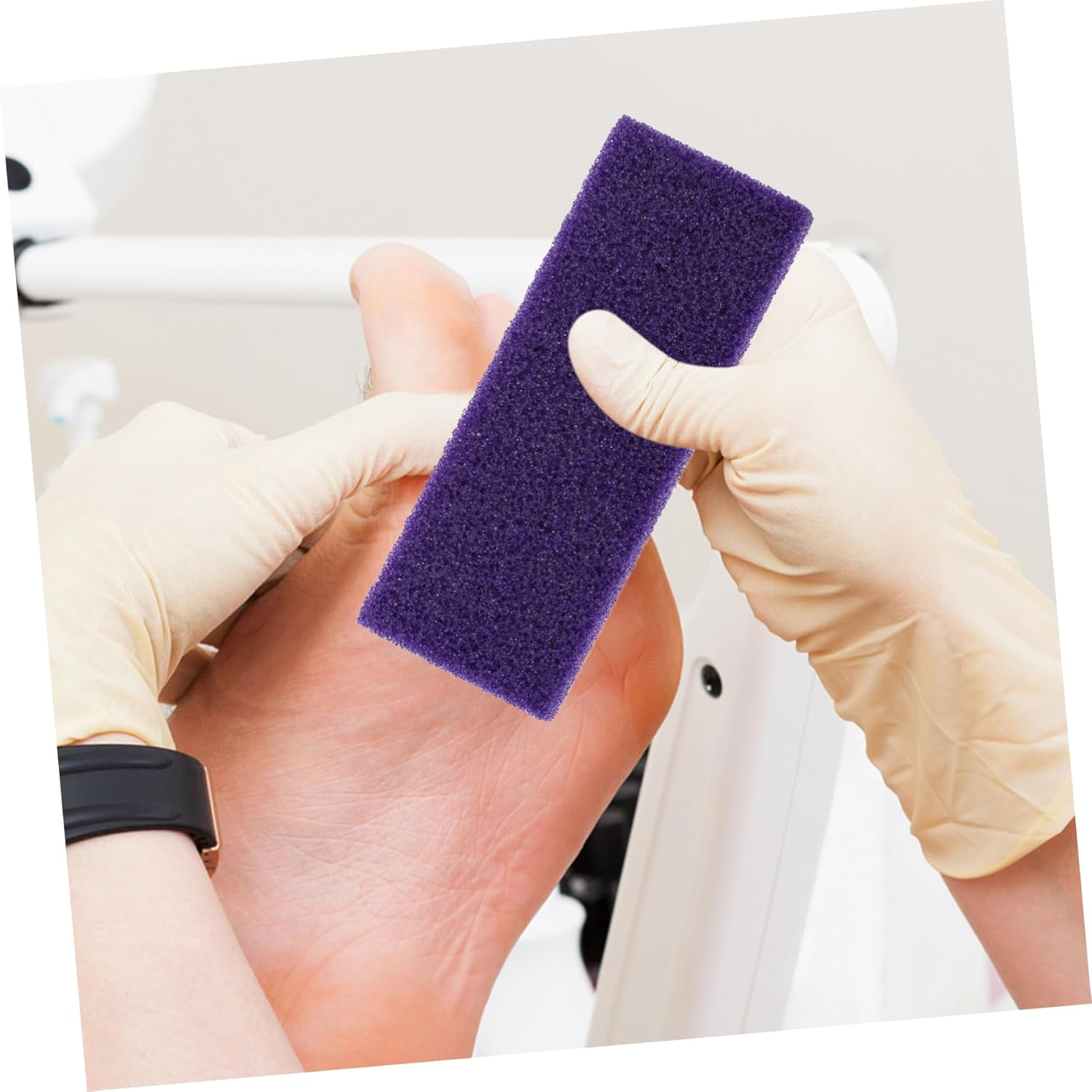 Minkissy 2Pcs Foot Scrubber Bulk Sponges Foot Pedicure Tool Disposable Pedicure Kit Shower Foot Scrubber Cleaning Scrubber Foot Exfoliator Tools Pumice Stone Cleansing Cleaning Kit