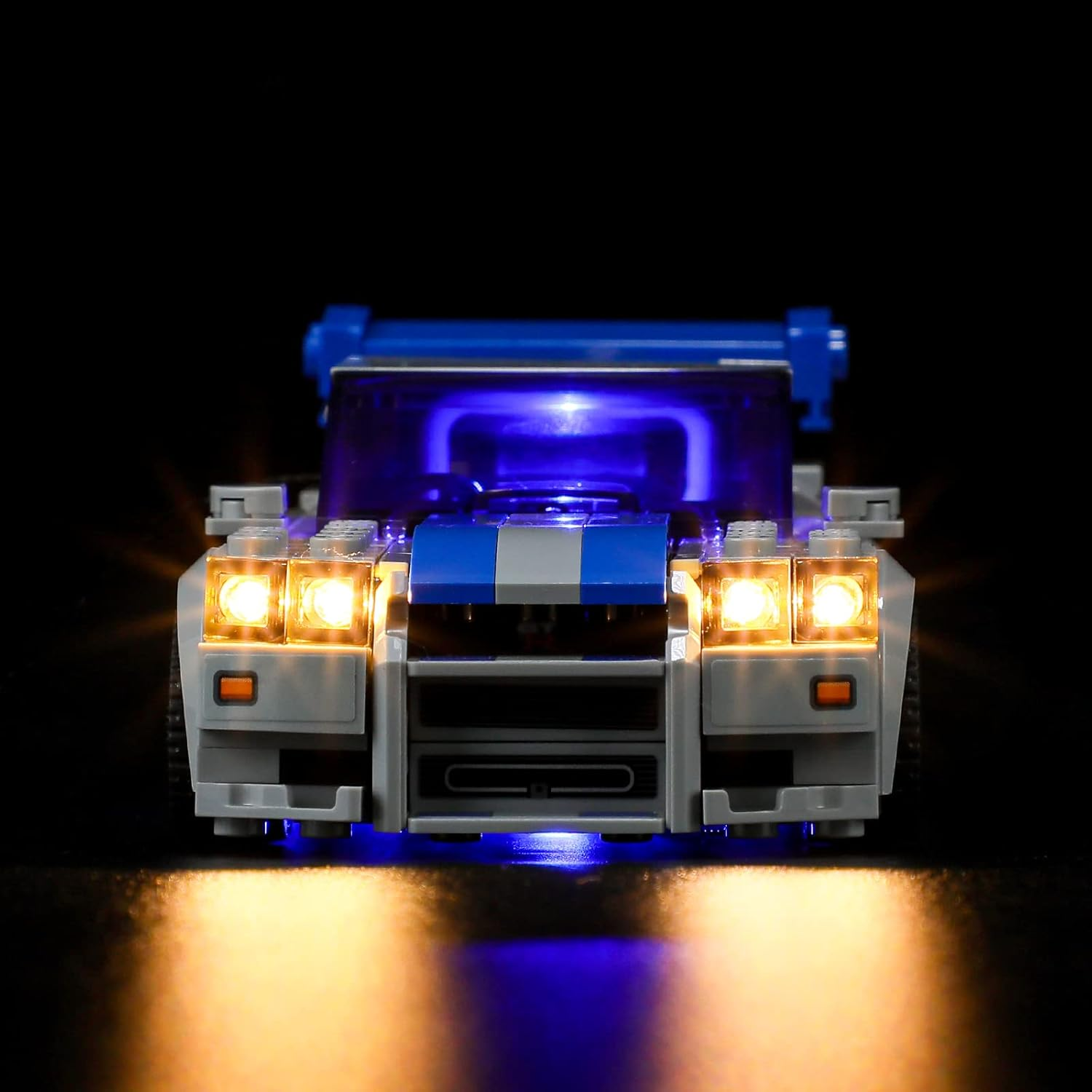 BRIKSMAX 76917 LED Light for  2 Fast 2 Furious - Nissan Skyline GT-R (R34) - Compatible with  Speed Champions Building Blocks Model - without  Set image number 5