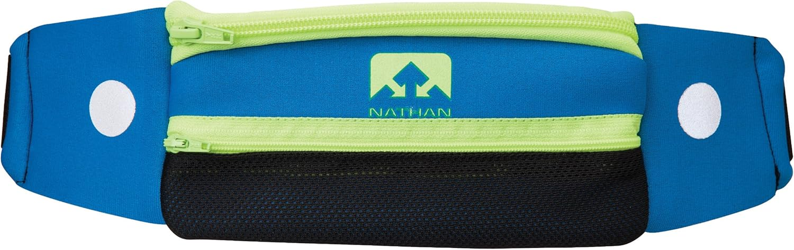 Nathan 5K Runner'S Waist Pack, Nathan Running Belt Essentials for Women and Men | Smartphone Storage | Adjustable | Reflective - Black/Coral image number 3