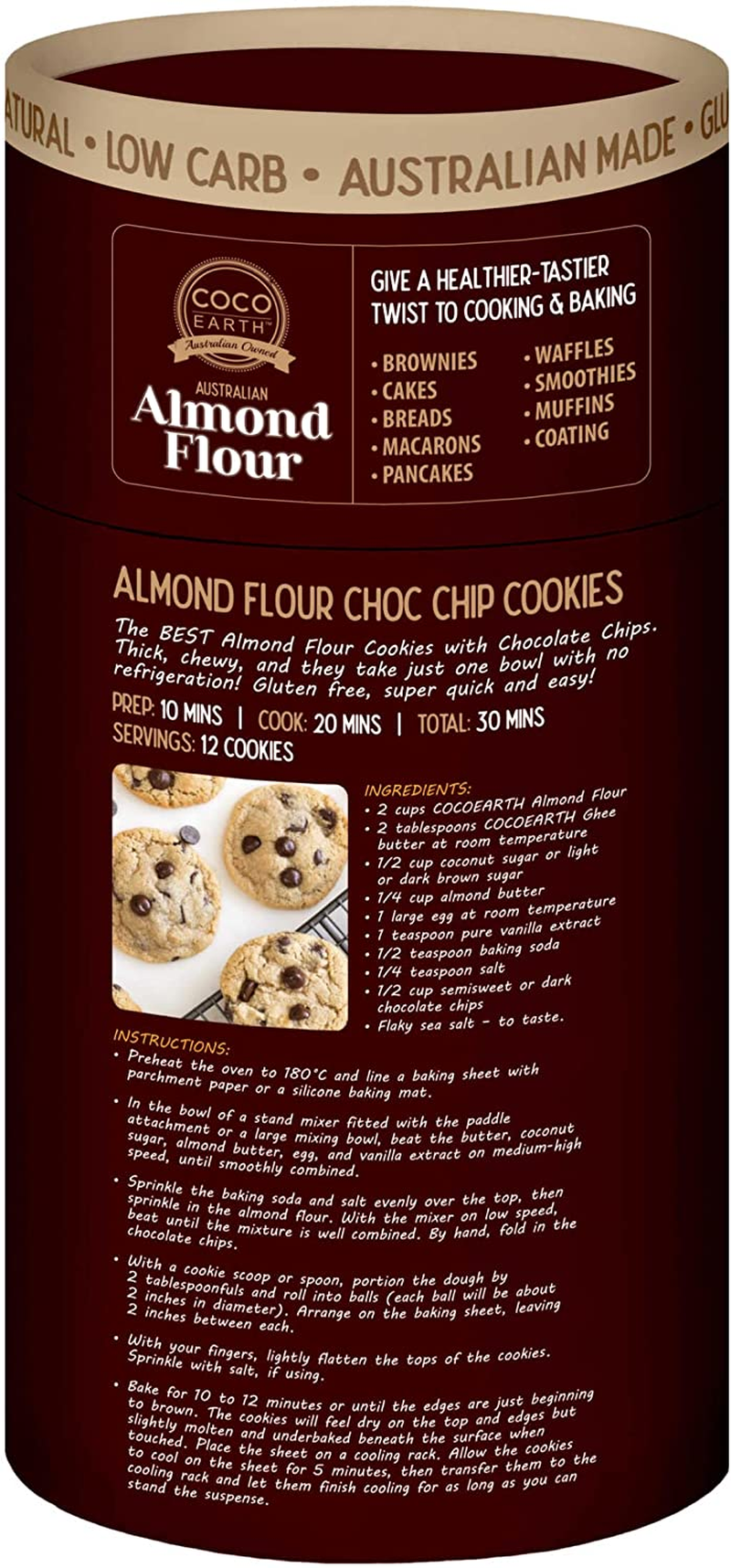 Coco Earth Australian Almond Flour 700G