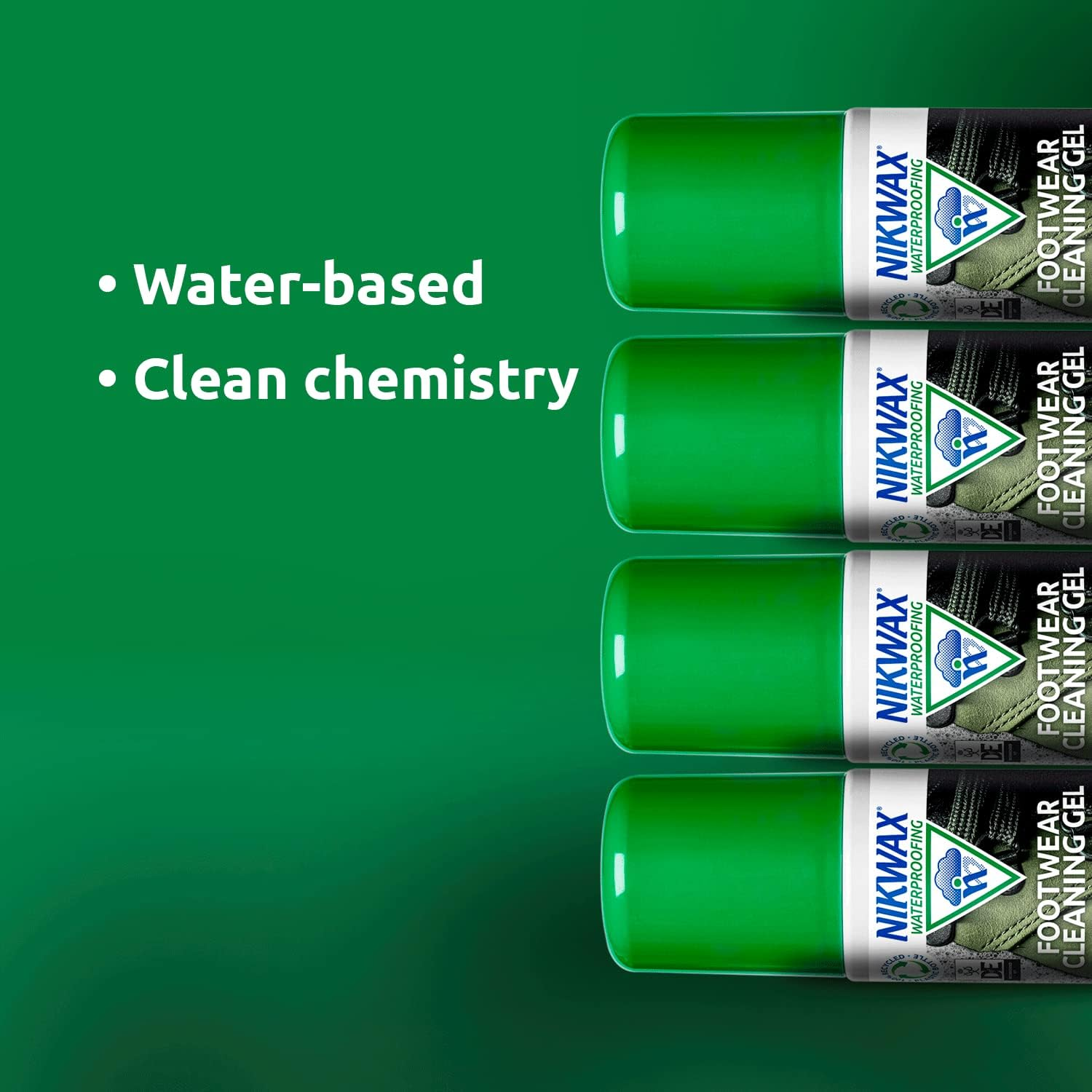 Nikwax Footwear Cleaning Gel Sponge on Cleaner for Waterproof Footwear image number 5