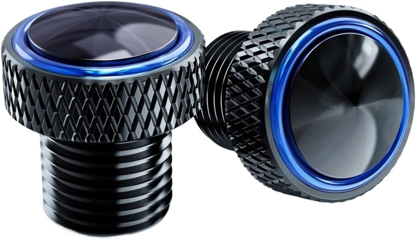 MT 07 09 10 MT10 MT25 FZ09 FZ07 MT07 MT09 SP Accessories Motorcycle M10*1.25 Aluminum Mirror Hole Plugs Screws Bolts(No Logo-Blue) image number 4