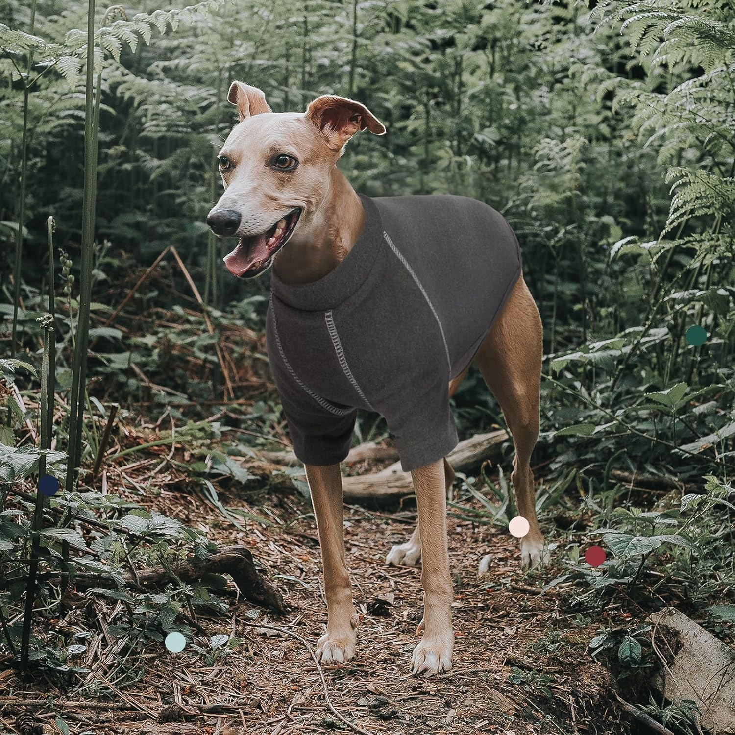 Iecoii Great Dane Sweater,Pet Dog Sweater for Extra Large Size Dogs,Fleece Sweatshirt for Dogs Girl Boy,Warm Dog Winter Sweater for Big Dogs,Stretchy Dog Sweatshirt Dog Cold Weather Coats,Grey,5Xl