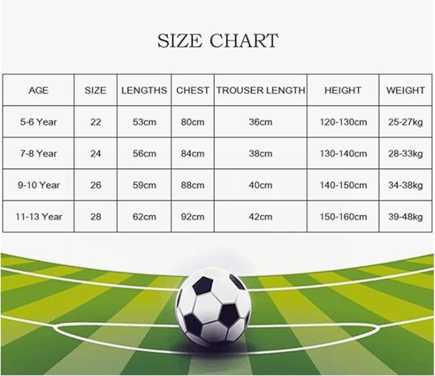 Soccer Jersey for Youth, Football Sportswear Uniforms Suit with Socks, Fans Gift T-Shirt image number 2