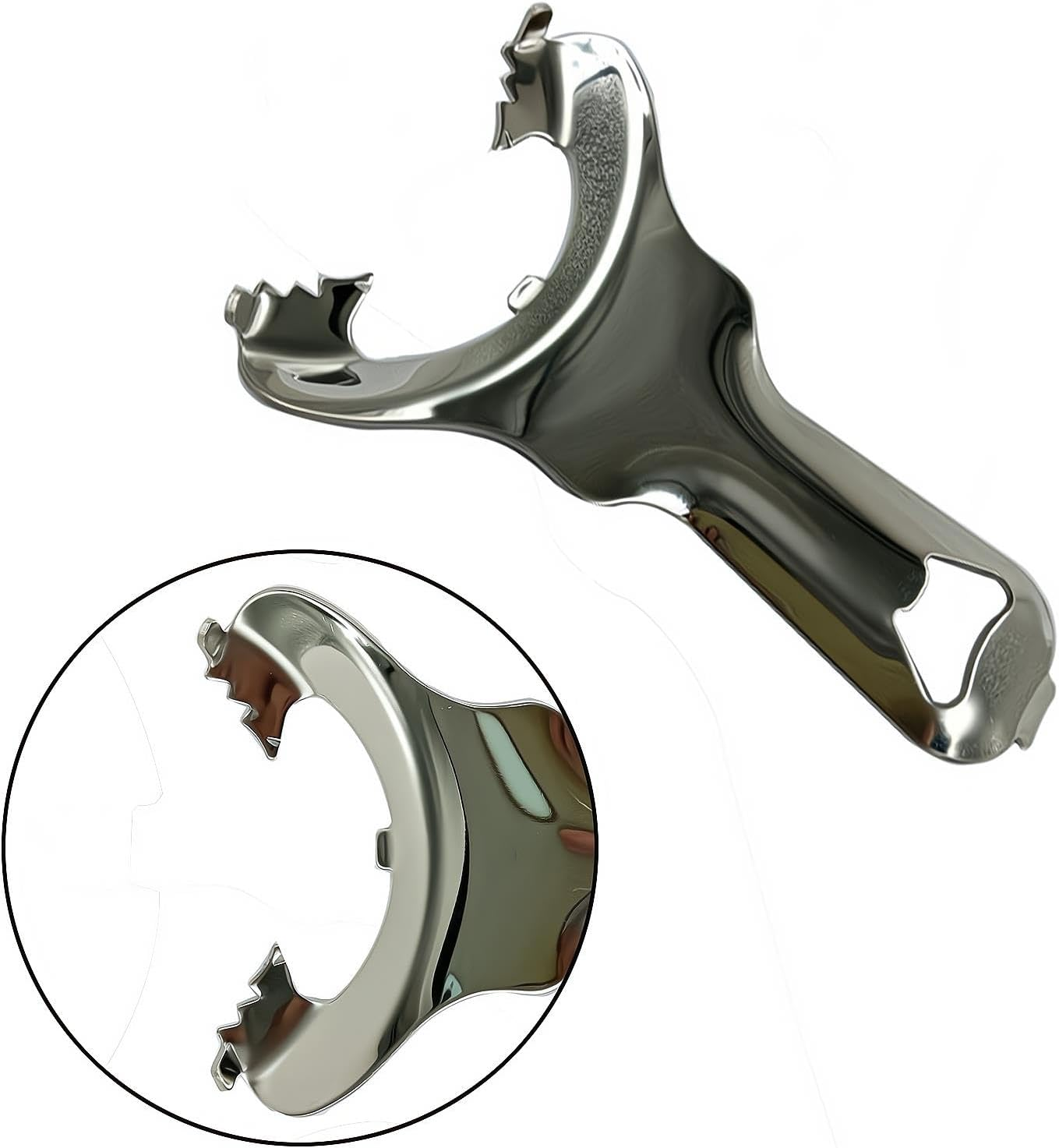 Mason Jar Opener, Multi-Purpose Bottle Opener for Various Lids, Easy Twist Manual Handheld Top Remover (1 Pack) image number 2