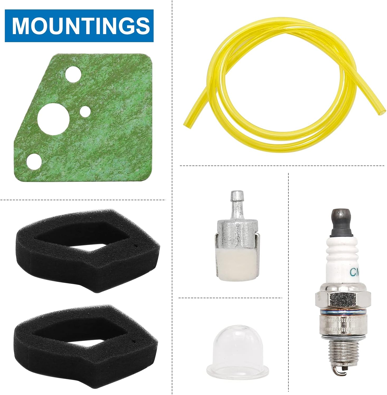 SYOWADA 16100-Z0H-825 Carburetor Carb with Primer Bulb and Fuel Line Replacement for Honda GX25 GX35 Engine image number 2