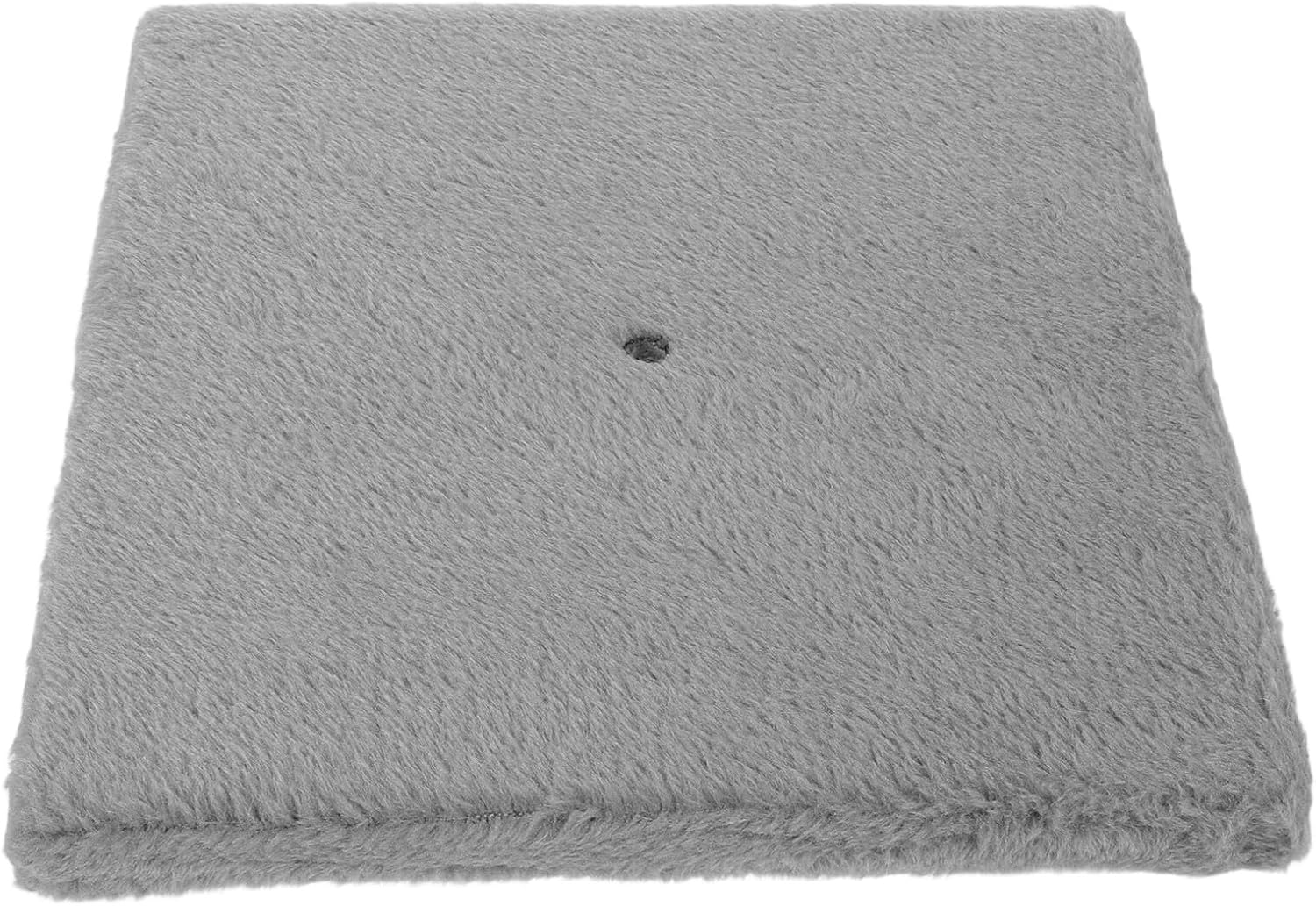Yardwe Cat Scratching Board Base Grey Plush Cat Tree Replacement Platform for DIY Climbing Post Repair with Safe Rounded Edges Stable Support and Scratch Protection image number 1