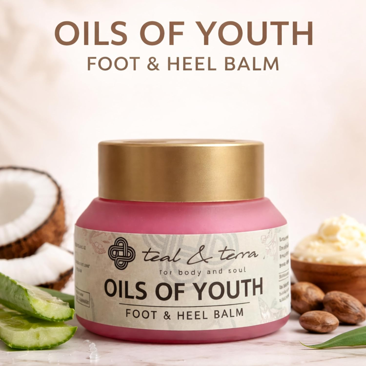 Teal & Terra Foot & Heel Repair Treatment Cream for Cracked Heels, Dry Skin, Feet Repair, Rough Heel, Knee Softens Hydrates Dry Feet, 50 G image number 4