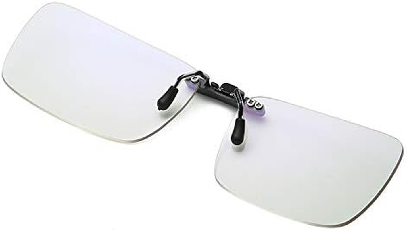 Sagasave Glasses Clip on Fashion anti Blue Light Blocking Filtering for Computer Gaming Reading Reader Glasses