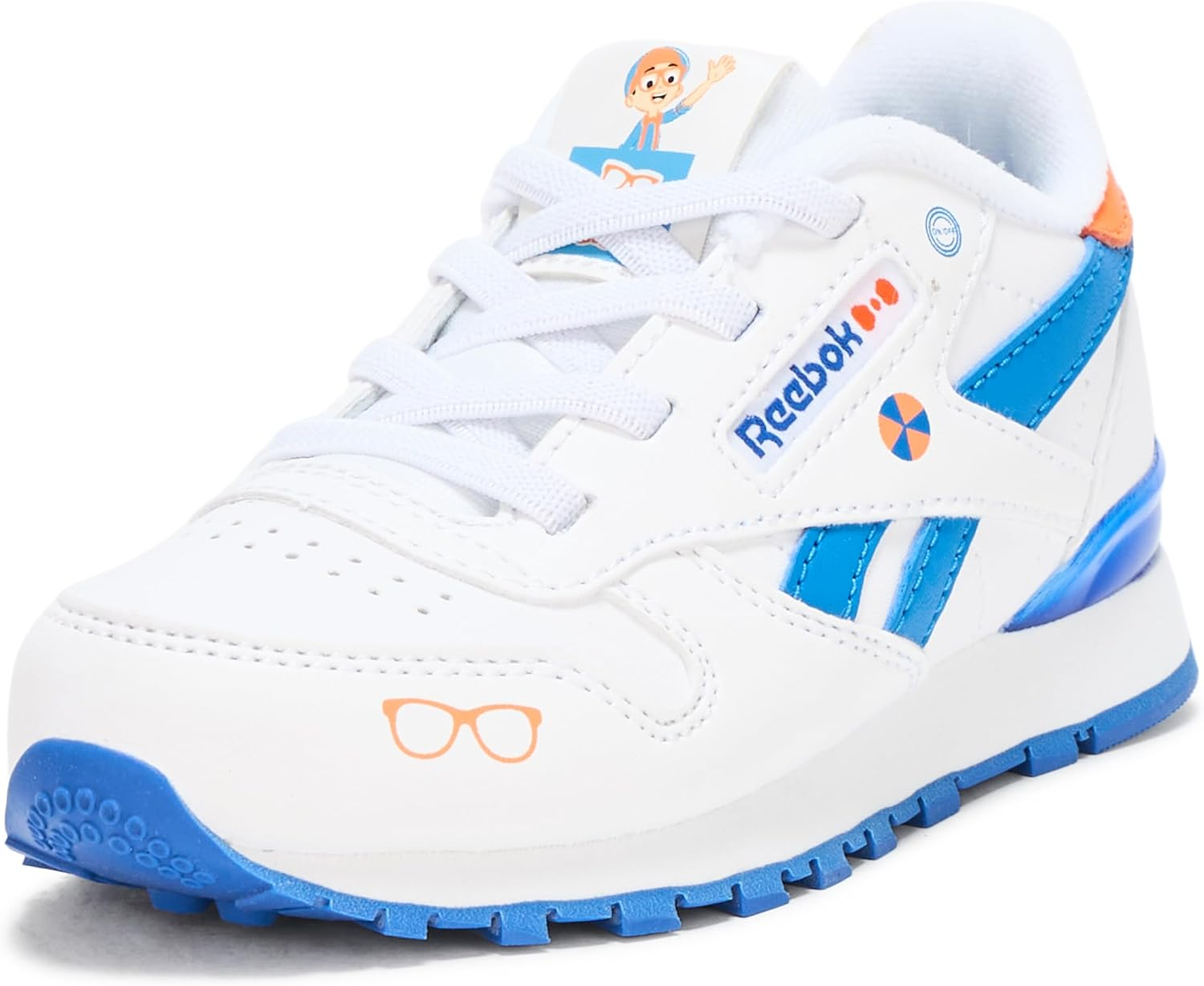 Reebok Baby-Boy'S Blippi Kid'S Classic Leather Step N' Flash Sneaker image number 2