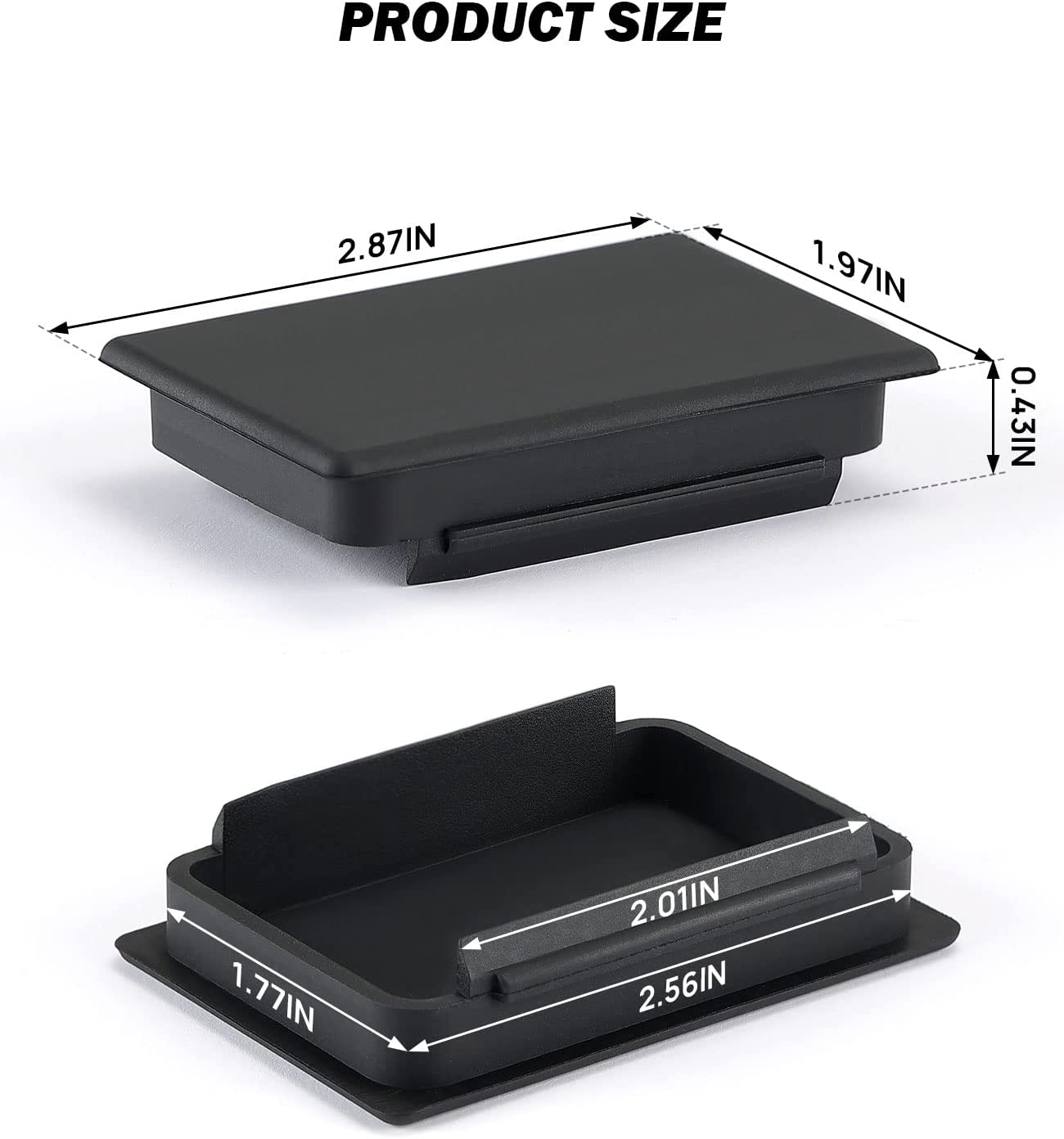 JOYTUTUS Stake Pocket Cover Trucks Bed Rail Stake Covers Compatible with 1999-2014 Chevy Silverado and 2010-2014 GMC Sierra - 4 Pack image number 6