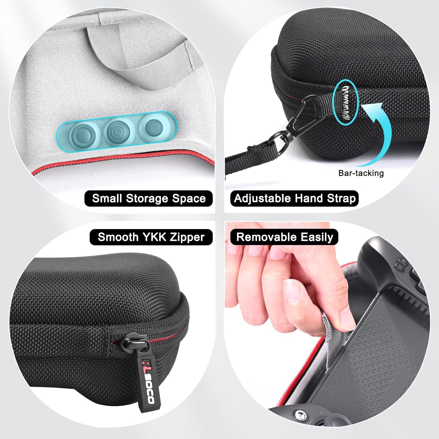 RLSOCO Case for Gamesir G8 Plus/G8+ Mfi Bluetooth Mobile Game Controller, Hard Shell Carrying Case, Drop Protection (Case Only) image number 1