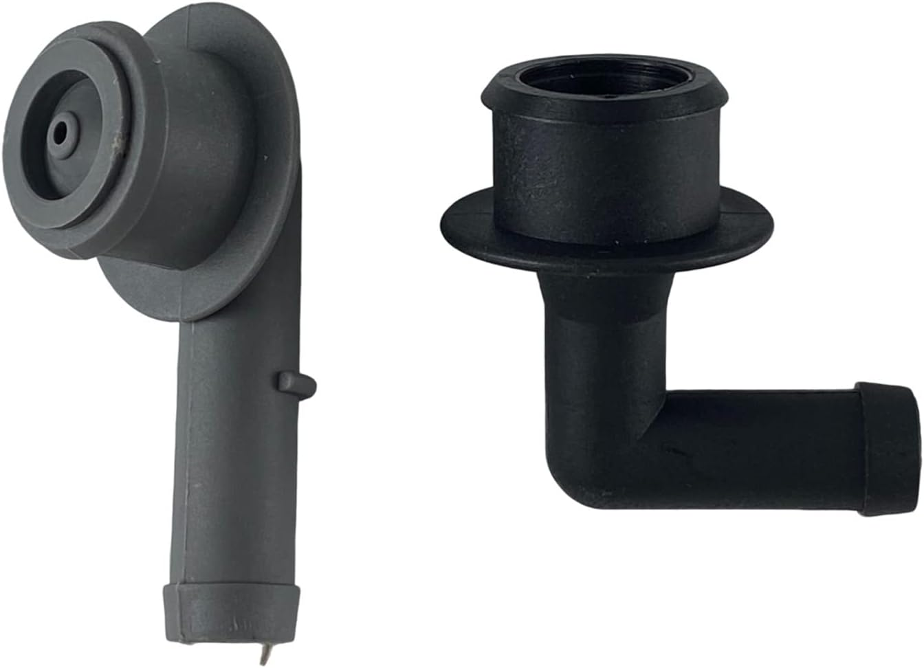 XDF 53013360AA PCV CCV VENT VALVE ELBOW & GROMMET SET PCV CCV 2X Vent Valve Elbows and 2X Grommets Compatible for Jeep Grand Cherokee 4.0L 2000 2001 2002 2003 2004 image number 3