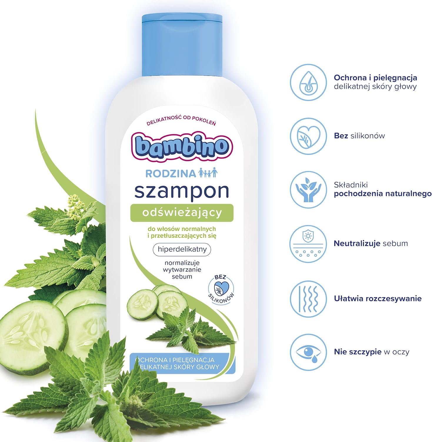 Bambino FAMILIE Refreshing Shampoo 400 Ml image number 1