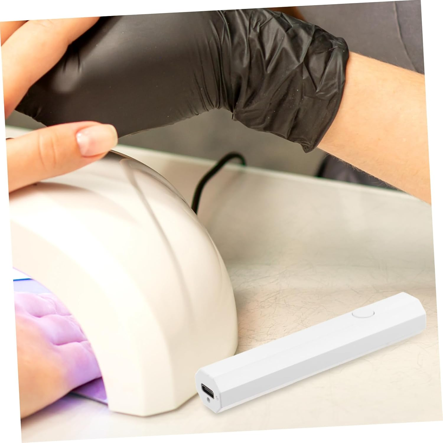 WEKADRIN Portable Lamp Handheld Rechargeable Uv Light for Gel Nail Art Quick Drying for Home and Salon Use Compact Design for Easy Carrying and Manicure Convenience