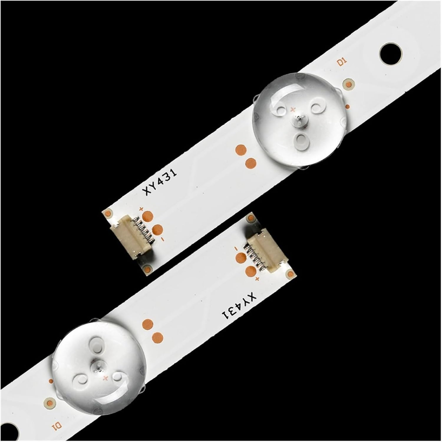 10Pcs/Set 555Mm 3V LED TV Backlight Strip for Hi.Sen/Se 55Inch 5-Leds CSP LED55EC320A LED55M5000U 55C270W 55H6607
