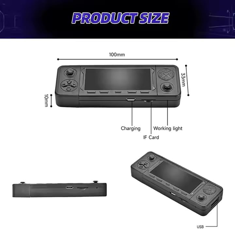 Tristar Online X9 Pro Retro Gaming Console, 64GB Storage, 4K Ultra HD, 30000+ Games, HDMI image number 3