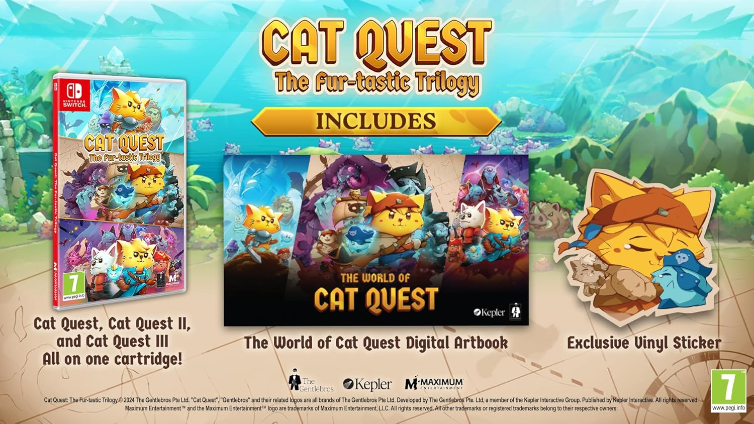 Cat Quest the Fur-Tastic Trilogy (Nintendo Switch)