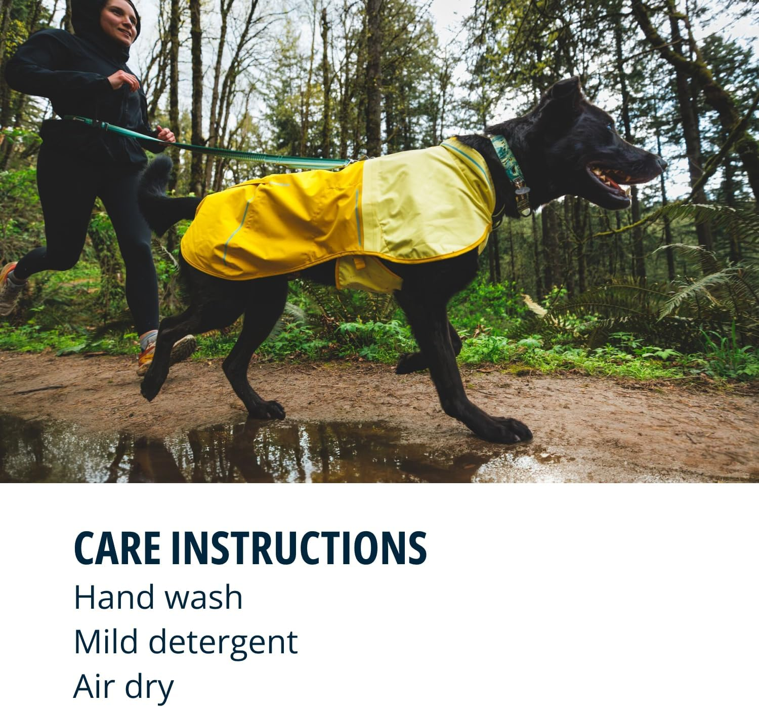 Ruffwear Front Range Collar, Dog Collar with V-Ring, Adjustable Length Pet Dog Collar, Comfortable Soft Fabric, Pet Collar with Dog Lead Attachment Ring, Moonlight Fade 20-26 Inches image number 3