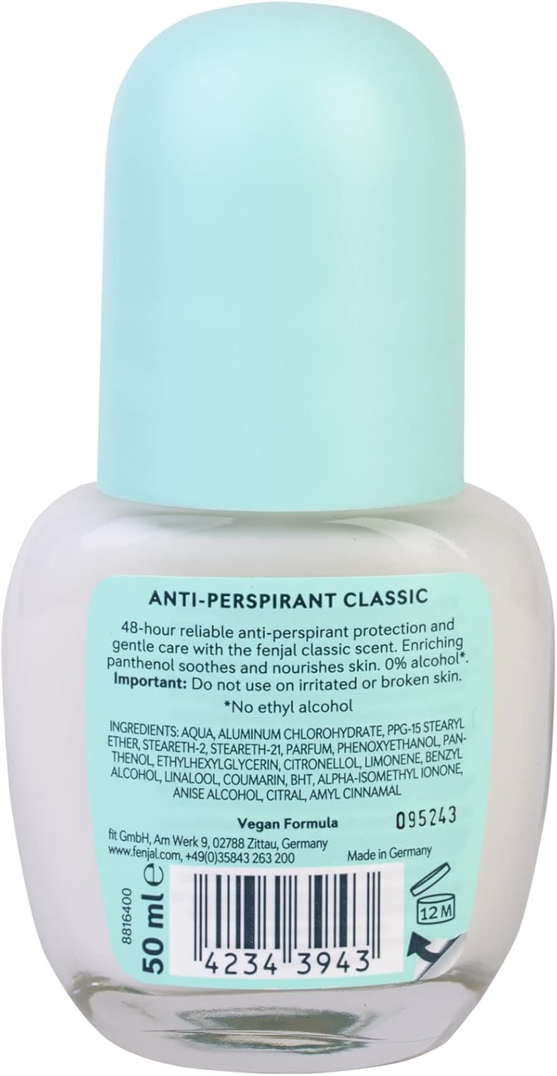 (50 Millilitres) - Fenjal Creme Deodorant Roll-On 50Ml image number 4