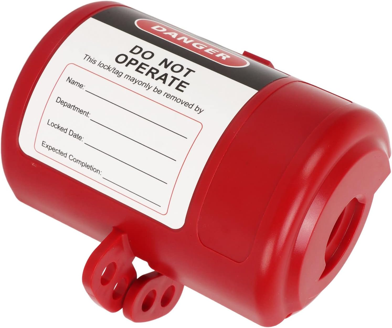 Plug Lockout Device Safe Heatresistant, Universal Electrical Plug Lockout for Industrial Appliances Air Conditioners, Pa Abs Plug Lock, Energy Isolation Safety Device image number 3