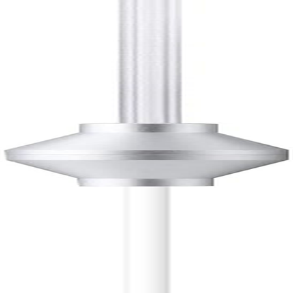 Elprico In-Ear Headsets, Professional Audio Visual Wired Air Tube Security Headsets with Microphone, White