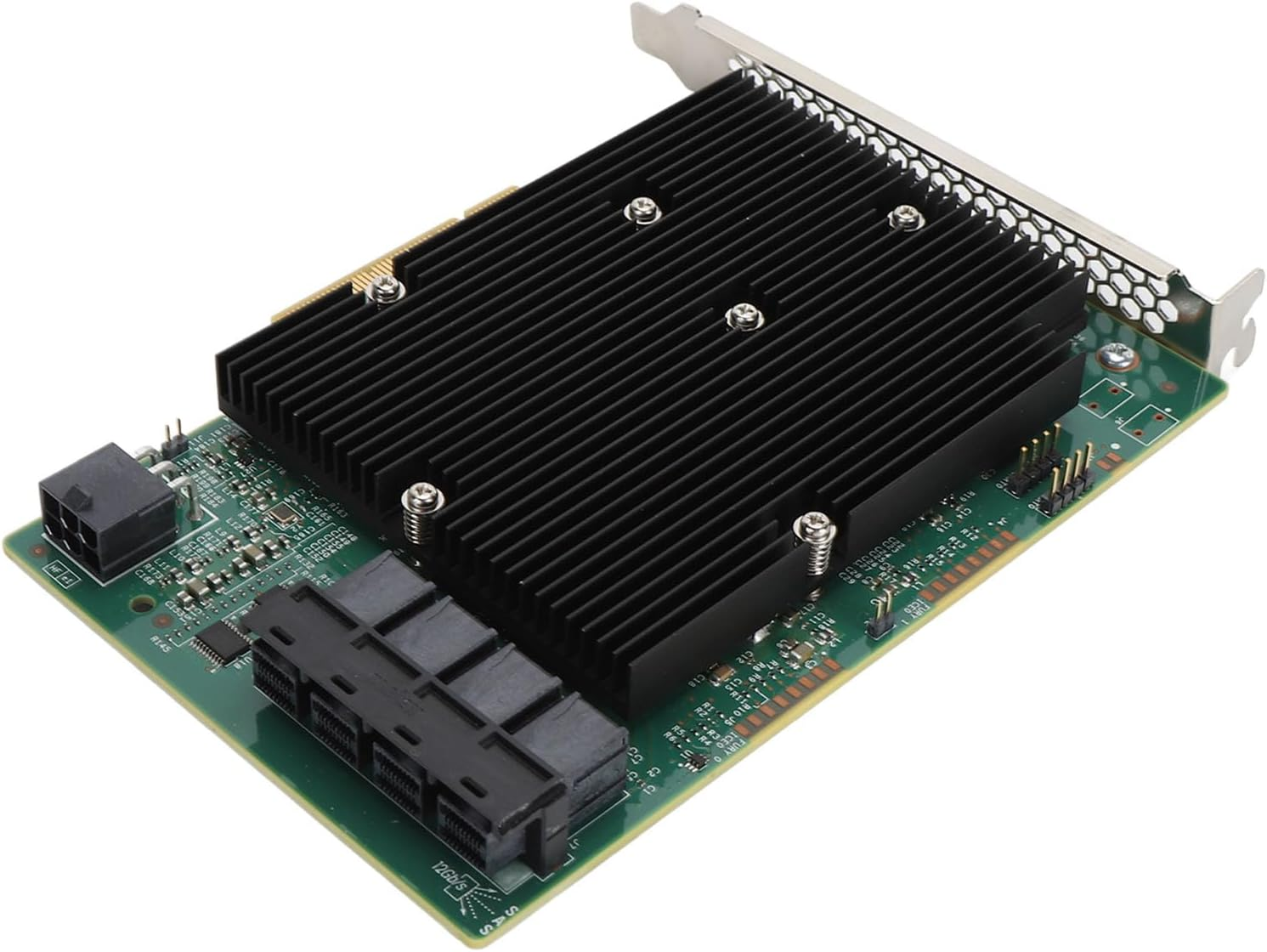 SAS 9300 16I 12Gbps HBA Host Bus Adapter Card for Server Storage Expansion Compatible with Linux Vmware Freebsd