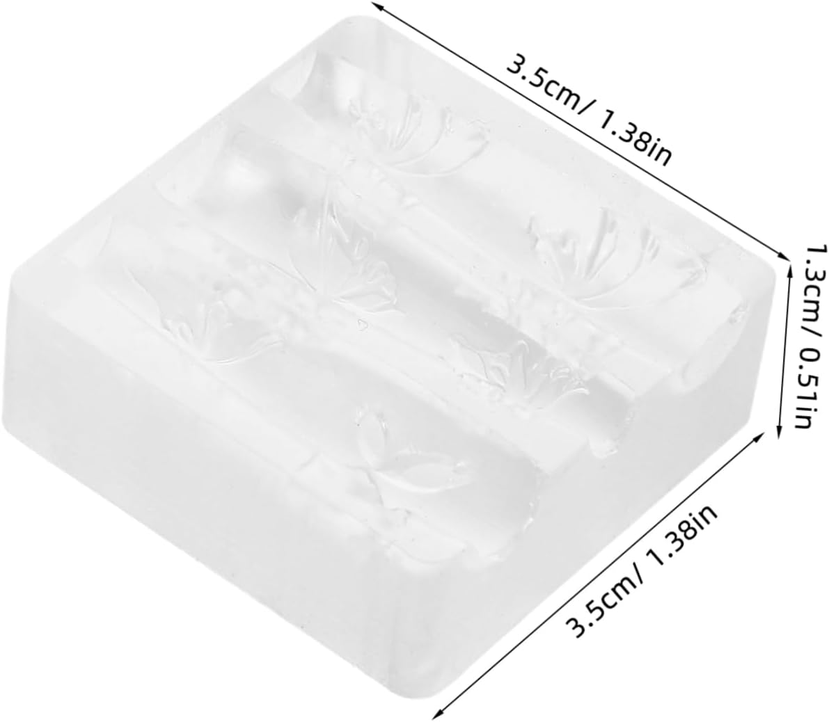 Beavorty Nail Art Mold Reusable Soft Mould for Intricate Nail Designs DIY Nail Art Template for Home Salon Use Custom Butterfly Mould for Unique Creations image number 2