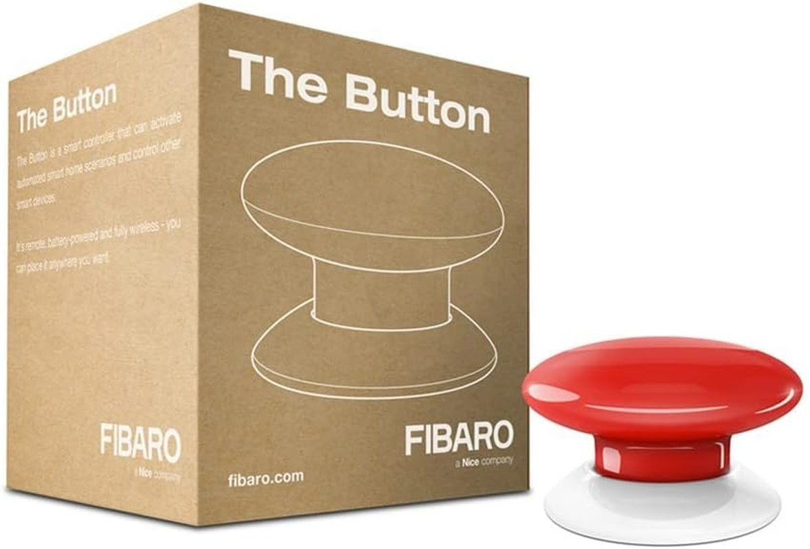 Fibaro Homekit the Button, Red