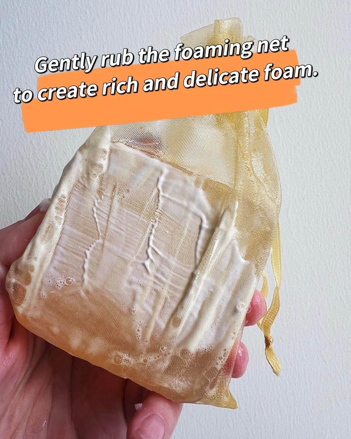 Joy Garden Hand Made Ali Mountain Hinoki Silk Protein Facial Soap Body Soap Bar Rich, Long-Lasting Woody Scent with a Hint of Citrus Aroma with a Calming Effect Contain Hydrolyzed Silk Protein image number 3