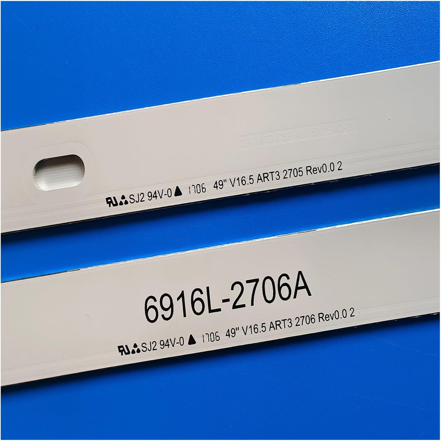 LED Backlight Strip for 49Inch TV LIG 49LJ58300W 49UH603V 49UH620V LC490DGE 6916L-2705A 6916L-2706A 6916L-2707A 6916L-2708A image number 2