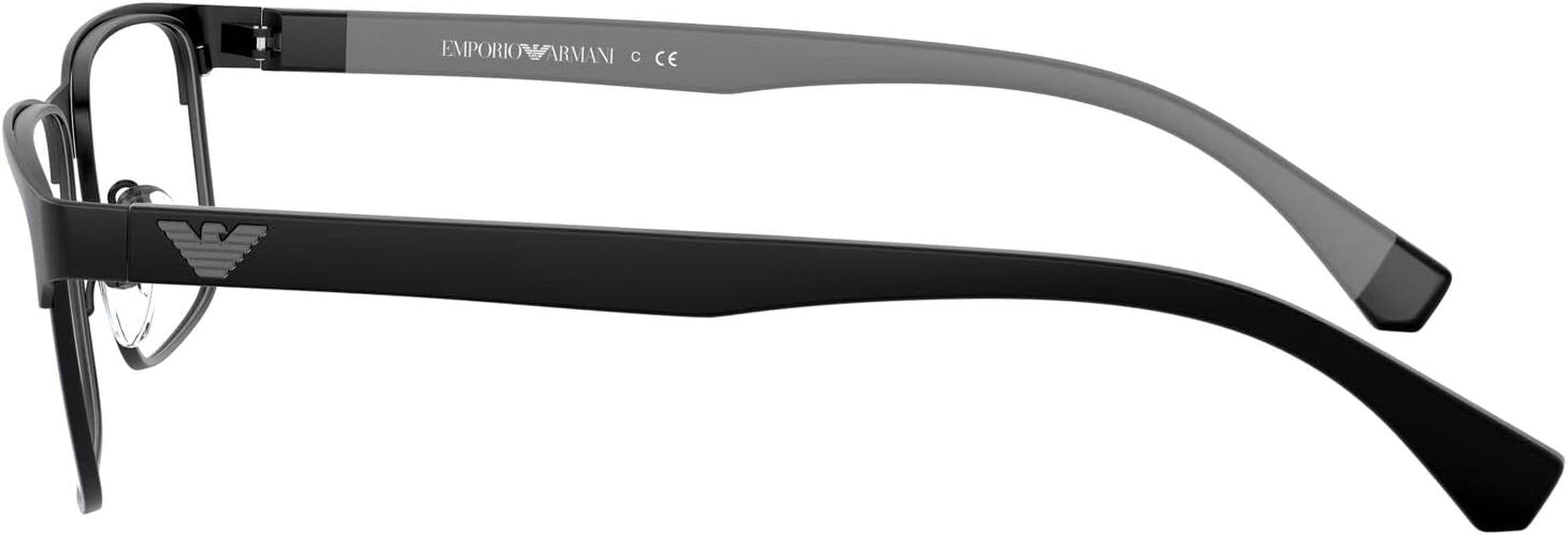 Emporio Armani EA 1105 Black Grey 54/17/145 Men Eyewear Frame image number 1
