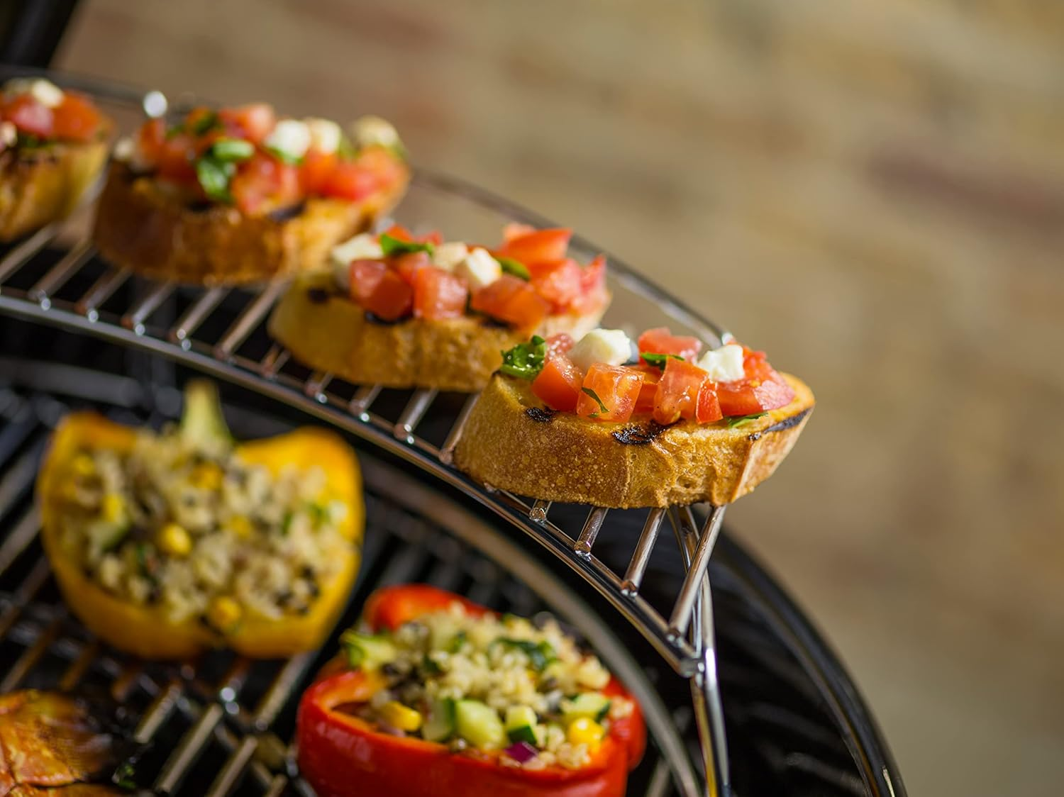 Weber Master-Touch 22" Charcoal Grill, Smoke - Ivory image number 4