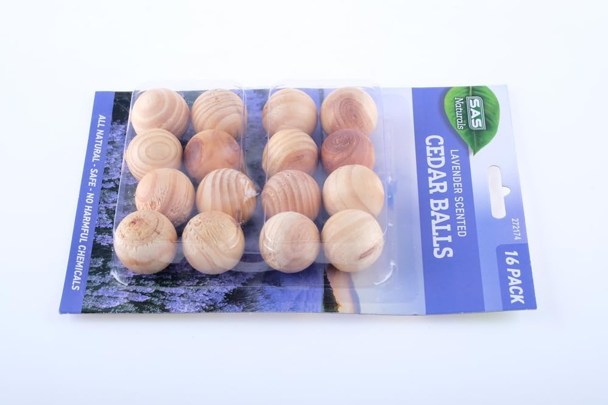 SAS Pest Control Lavendar Scented Cedar Moth Balls (Pack of 16) image number 4
