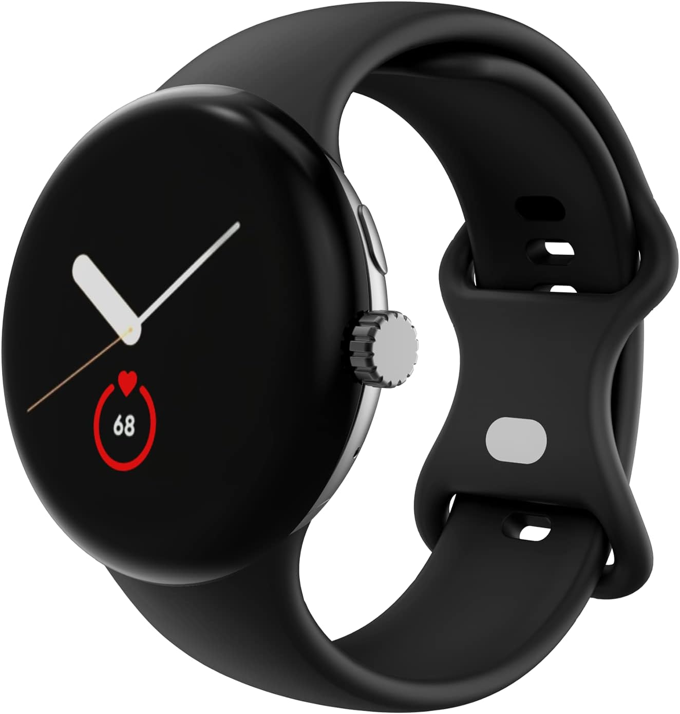 OVERSTEP Compatible with Google Pixel Watch Band, Pixel Watch Soft Silicone Wristband Waterproof Sports Band for Google Pixel Watch 2022