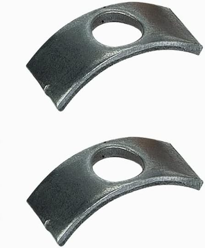 Cyclingcolors 2 X Segment Part 38 Mm Body Connector Half Moon Nuts Furniture round Steel Screws Antique Vintage Bed Crescent Moon image number 1