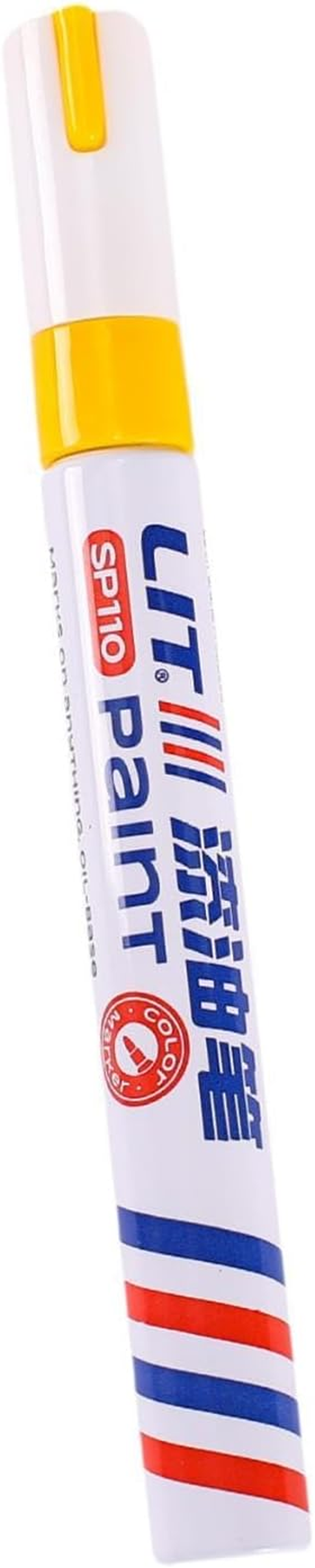 Car Scratch Repair Pen,Car Paint Scratch Remover Pen Paint Pen Professional Touch up Paint for Cars for Trucks Repairing, Yellow - Orange image number 2