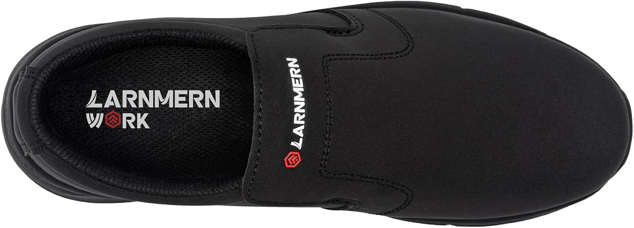 LARN SAFETY Men Work Shoes Non Slip Waterproof Kitchen Chef Food Service Shoe Restaurant Hospital image number 1