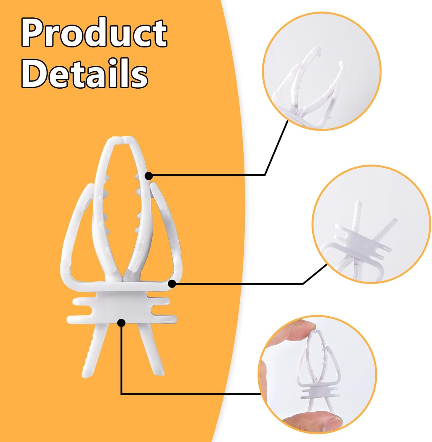 10 Pieces Bird Cage Food Clips Bird Cage Food Holder Parrot Fruit Vegitable Bracket Pet Feeder Clip Accessory for Parakeet Budgie Cockatoo Macaw Cockatiel and Other Animals image number 6