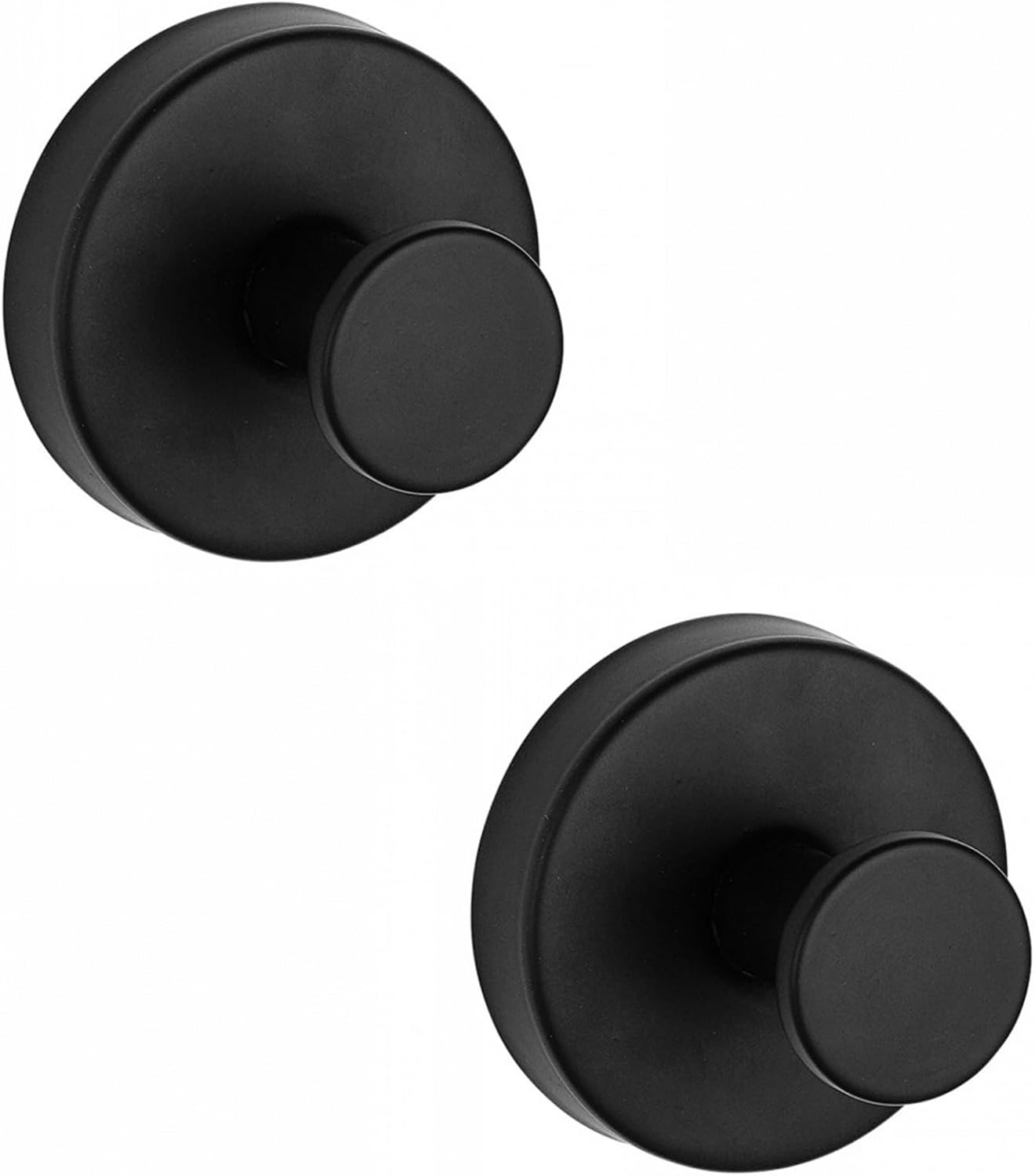 4PCS Bathroom Towel Hooks, Wall Mounted Coad Robe Clothes Hook, Stainless Steel Heavy Duty Hanger for Home Bedroom Kitchen (Silver)