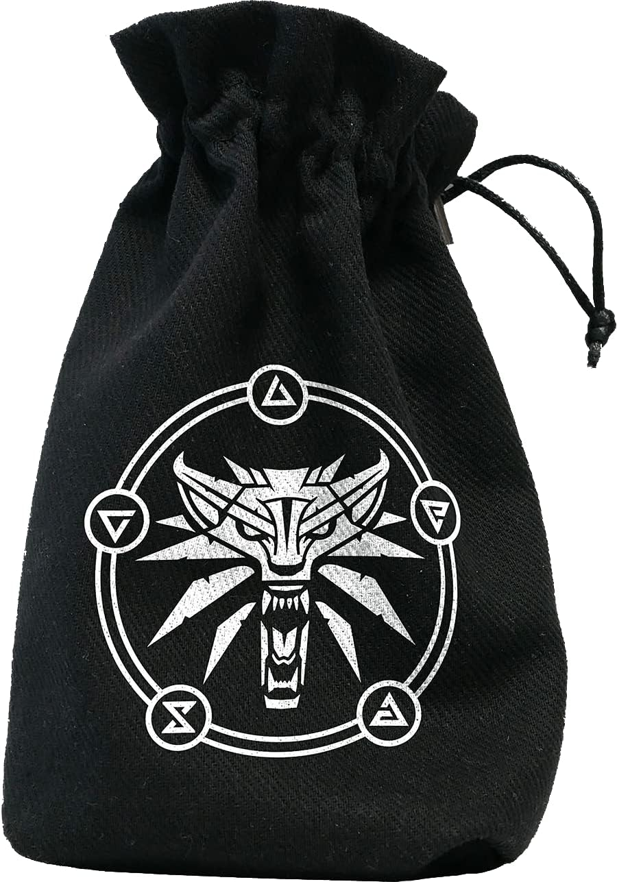 Q-Workshop Witcher Dice Pouch. Geralt School of Q-Workshop Wolf