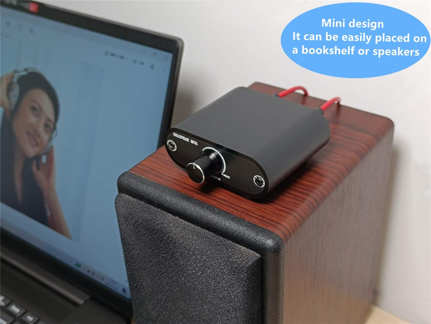 3.5 Mm Audio Volume Controller, Line Volume Control Box, 1/8" Aux Mini Inline Attenuator Knob -MC11 image number 5