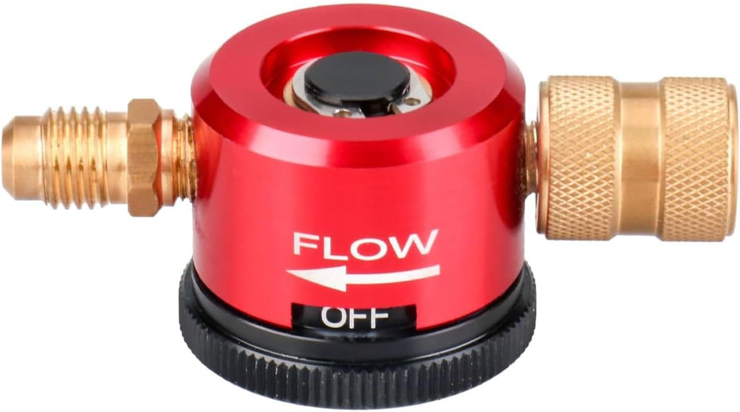 Nitrogen Purge Tool, Essential HVAC Equipment for Air Conditioning System Maintenance, Nitrogen Purging Tools, 1/4 Inch Port, 3 Point Position Dial, Red image number 6