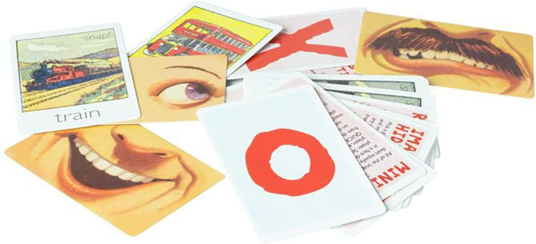 House of Marbles Games on the Go Travel Cards, with 36 Double-Sided Playing Cards of Travel Fun, Busting Boredom, for Kids and Adult Teens, for Traditional Family Fun Games image number 2