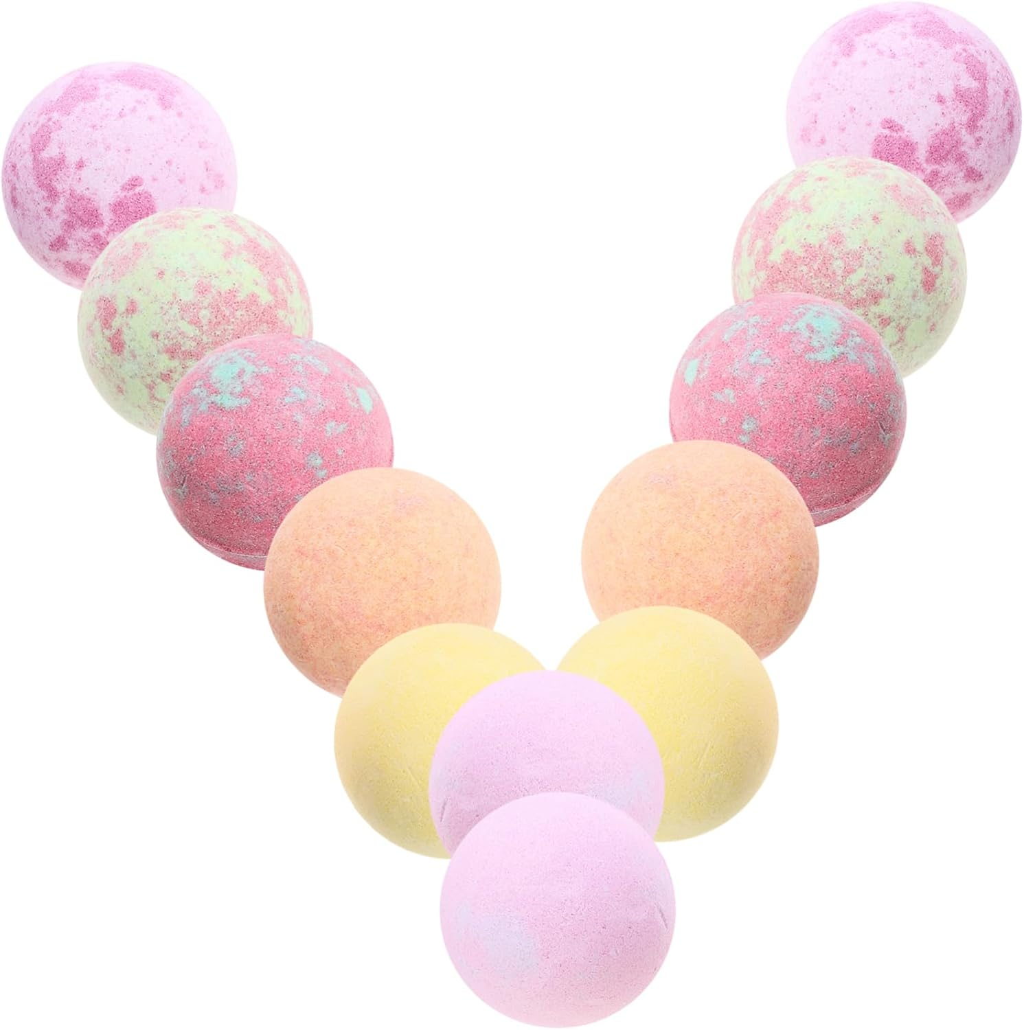 Minkissy 12Pcs Adorable Animal Spa Bath Salt Balls Natural Fizzing Balls for Relaxing image number 5