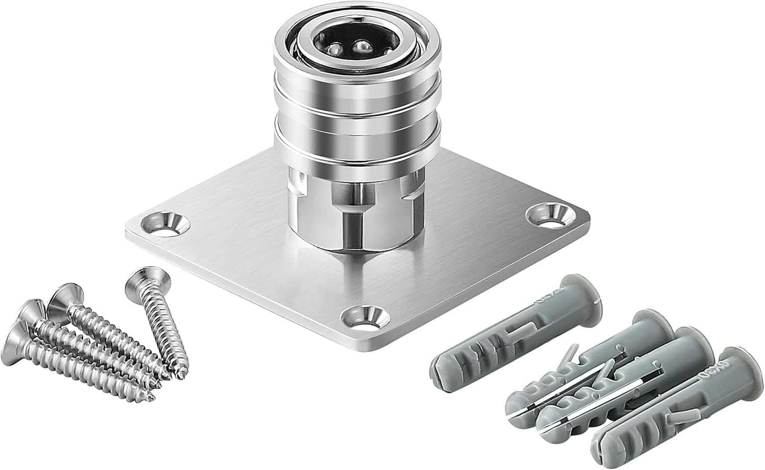 Pressure Washer Foam Cannon Holder, 1/4" Quick Connect Automatic Foam Cannon Mount, Stainless Steel Pressure Washer Nozzle Tip Holder, Pressure Washer Accessories Storage Rack image number 3